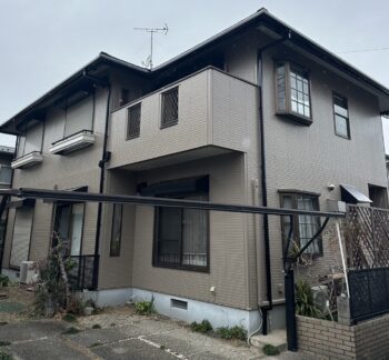 草津市　K様邸　外壁塗装工事